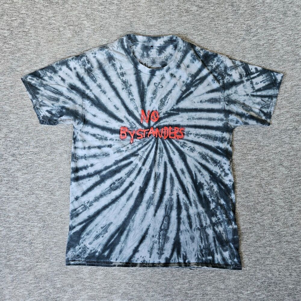 Astroworld Tie Dye T-Shirt M No Bystanders Wish You Were Here Sz M Travis Scott